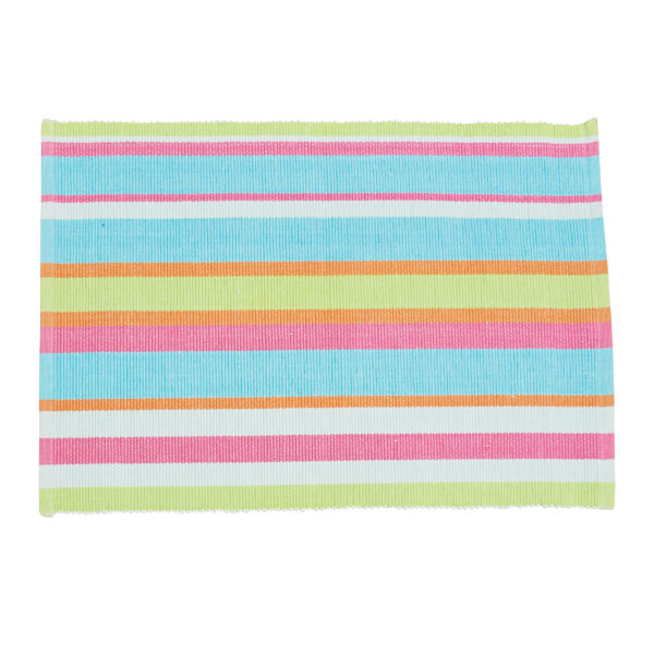 KEY LIME STRIPE PLACEMAT
