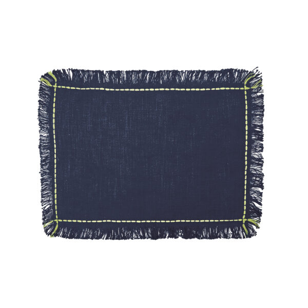 Indigo placemats S/4