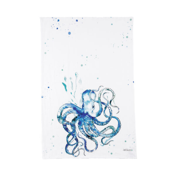 Octopus kitchen towel