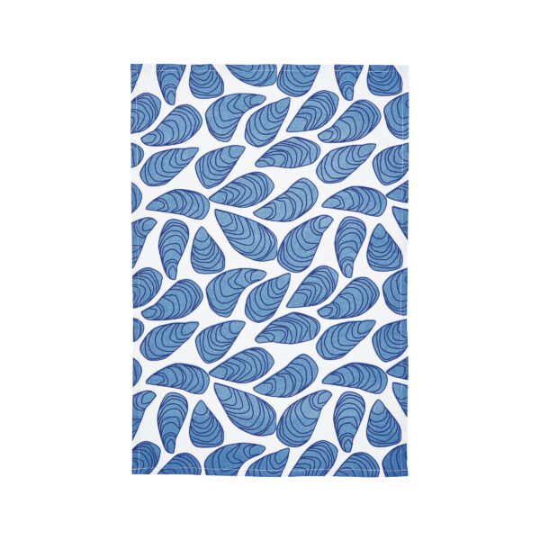COASTAL BLUE MUSSELS KITCHEN TOWEL