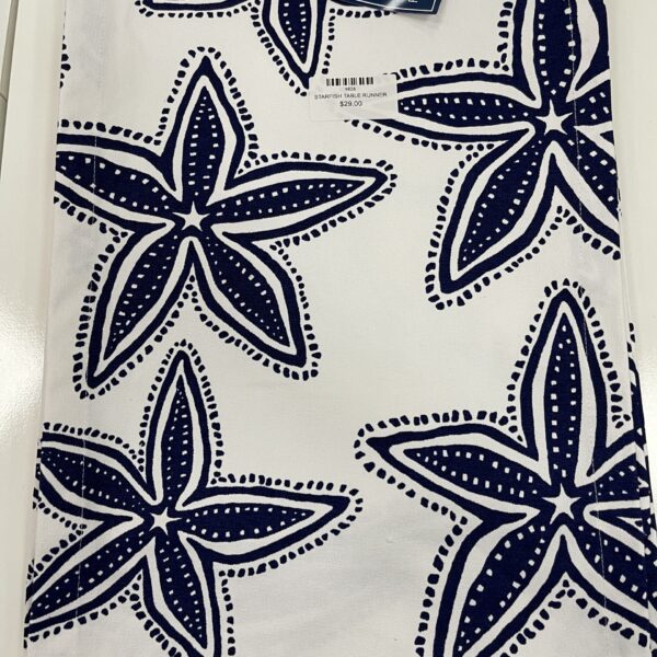Starfish table runner