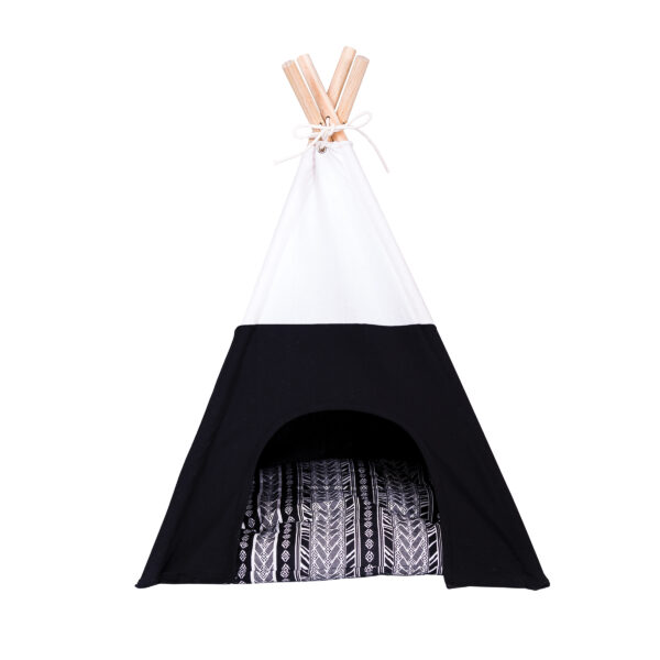 cat and dog teepee bed