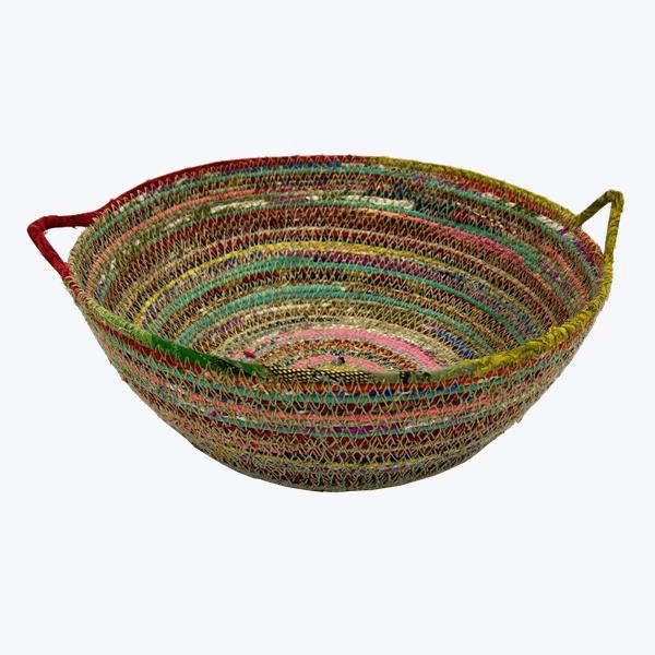 WovenKantha Basket
