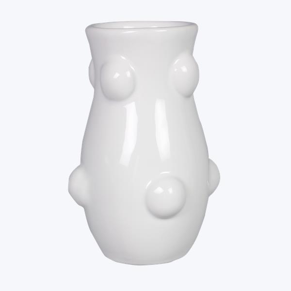 Ceramic Hobnail Bud Vase