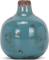 Teal Mini Vase