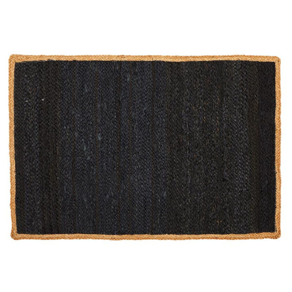 Navy Blue Jute Rug